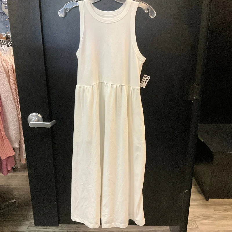 Dress Casual Maxi By A New Day In White, Size: Xs