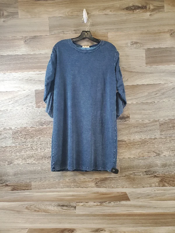 Dress Casual Midi By Jane And Delancey In Blue, Size: M