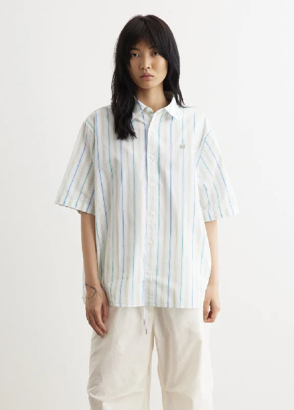 Sarlie Short Sleeve Stripe Shirt