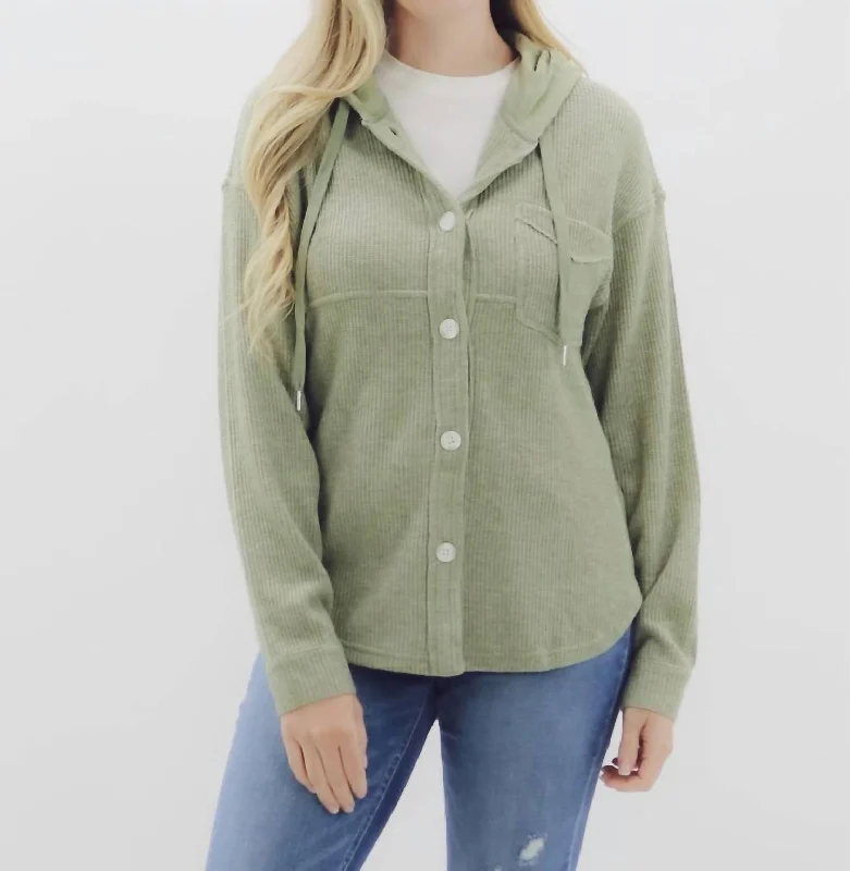 Haley Jacket In Sage