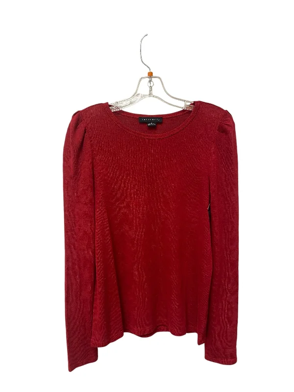 Top Long Sleeve Basic By Sanctuary In Red, Size: M