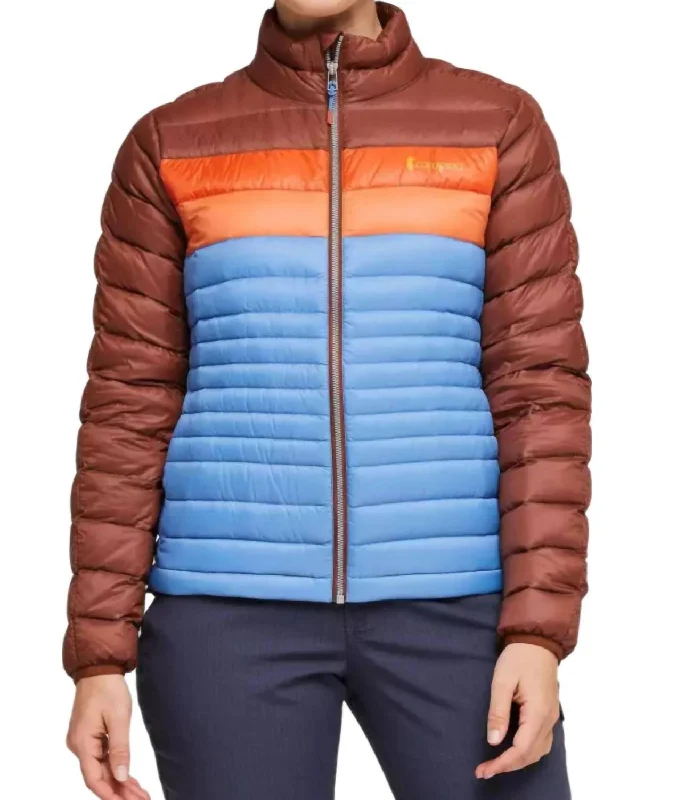 Women's Fuego Down Jacket In Acorn/lupine