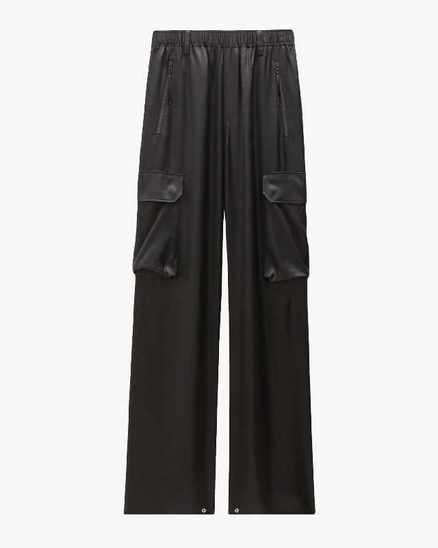 Glossy Cargo Trouser